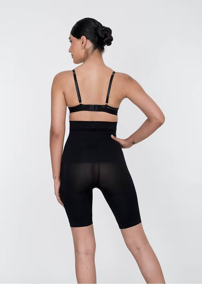 Women's Cotton Nylon Spendex Seamless Wired Tummy Control High Waist and Thigh Ladies Shaper Briefs Shapewear (Free Size Fit Up to M-L-XL-XXL)