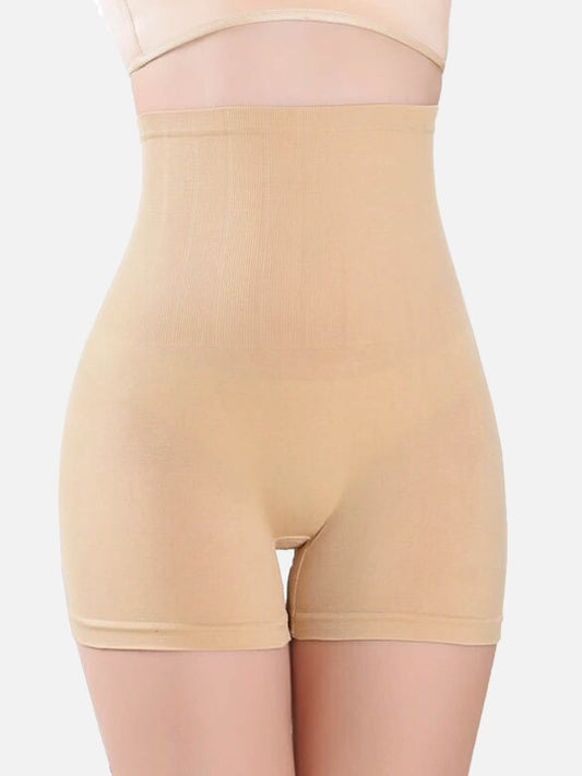 Women's Cotton Nylon Spendex Seamless Wired Tummy Control High Waist and Thigh Ladies Shaper Briefs Shapewear (Free Size Fit Up to M-L-XL-XXL)