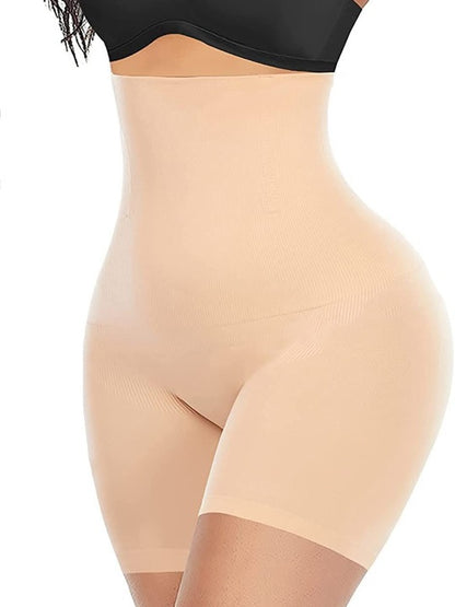 Women's Cotton Nylon Spendex Seamless Wired Tummy Control High Waist and Thigh Ladies Shaper Briefs Shapewear (Free Size Fit Up to M-L-XL-XXL)